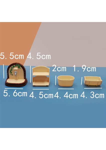 Mini Turp Sebze Çiftliği Seti Peyzaj Dollhouse Oyun Evi Oyuncakları (Yurt Dışından) indirimleri