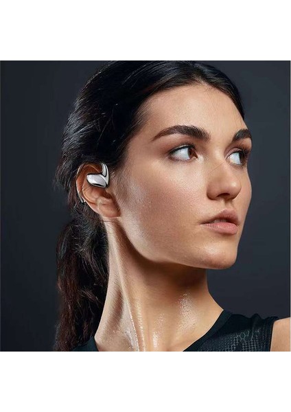 S900 Kablosuz Bluetooth Kulaklık Binaural Asılı Kulak Tipi Mavi (Yurt Dışından)