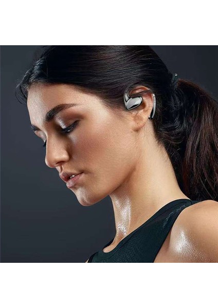 S900 Kablosuz Bluetooth Kulaklık Binaural Asılı Kulak Tipi Mavi (Yurt Dışından)