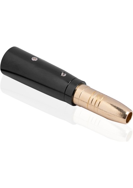 Xlr Erkek - 6.35MM Mono Dişi Jack Ses Adaptörü Ucu Fiş Dönüştürücü (Yurt Dışından)