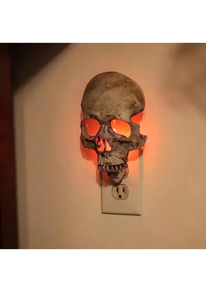 Cadılar Bayramı Deco Kafatası Ev Dekor Için LED Işık Parti Malzemeleri Abd Tak (Yurt Dışından) fırsatları