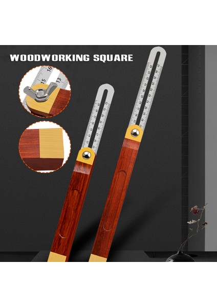 Ağaç Işleme Açılı Cetvel Maun Hareketli Açılı Cetvel,s (Yurt Dışından) fırsatları