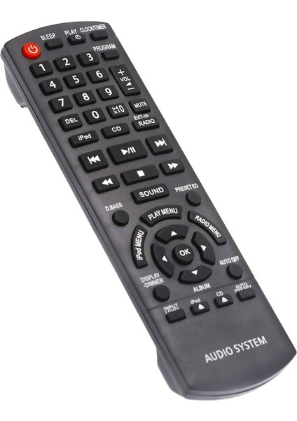 Panasonic Kompakt Stereo Sistemi Için Uzaktan Kumanda Değiştirildi (Yurt Dışından)