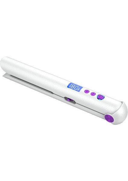 Taşınabilir USB Şarj Edilebilir Saç Düzleştirici ve Bukle Maşası, Power A (Yurt Dışından)