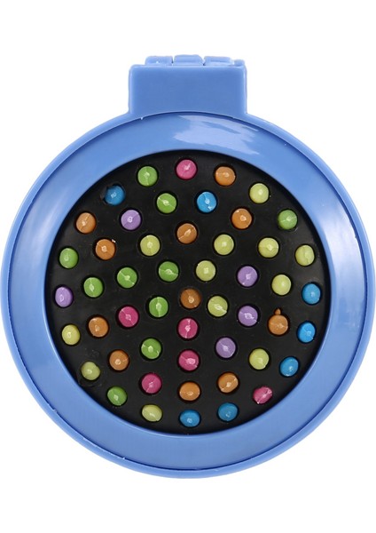 Hava Yastıklı Saç Masaj Tarağı ile Mini Yuvarlak Katlanır Tarak (Mavi) (Yurt Dışından) fiyatları