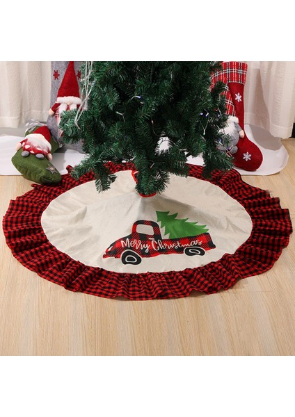 Sahne Düzeni Için 120CM Yeni Yıl Dekorasyonu Noel Ağacı Etek (Yurt Dışından) modelleri