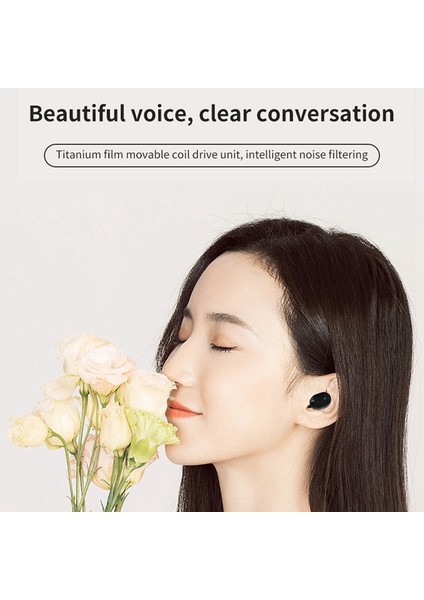 Xiaomi Redmi Için Mikrofon Ahizesiz Tws Bluetooth Kulaklık 5.0 (Yurt Dışından)
