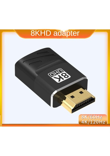 Projektör Için 8k HDMI Uyumlu Adaptör 2.1 Erkek - Dişi Genişletici (Yurt Dışından)