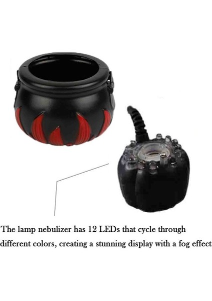 Cadılar Bayramı Mist Maker Sisleyici, Cadı Kazanı Sis Makinesi Abd Tak (Yurt Dışından) modelleri