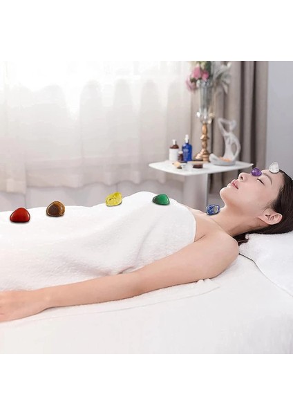 1 Kutu Doğal Kristal Seti Kaba Taşlar Taş Çakıl Mineral, Yeşil (Yurt Dışından)