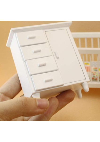 Dollhouse Ahşap Çocuk Odası Yatak Odası Ahşap Dollhouse Aksesuarları (Yurt Dışından) indirimleri