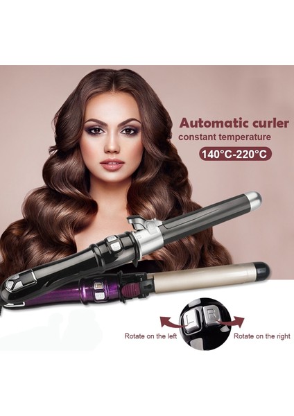 25 mm Saç Maşası Saç Elektrikli Saç Bigudi Rulo Ab Tak Siyah (Yurt Dışından) fiyatları