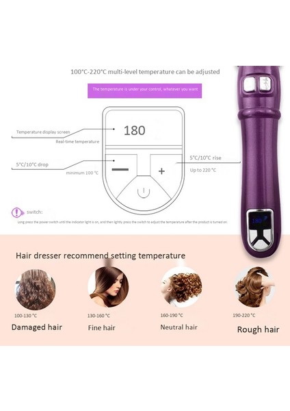 25 mm Saç Maşası Saç Elektrikli Saç Bigudi Rulo Ab Tak Siyah (Yurt Dışından) indirimleri