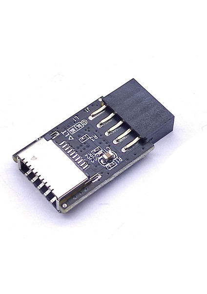 Anakart Usb2.0 9pin'den Type-C A-Key'e Ön Konektör Dönüştürücü (Yurt Dışından)