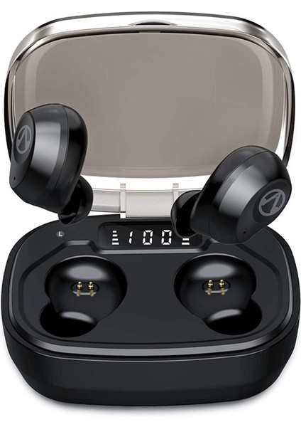 Tws Bluetooth 5.0 Kablosuz Kulaklık, 1600MAH Şarj Kutusu Ile, Spor (Yurt Dışından)