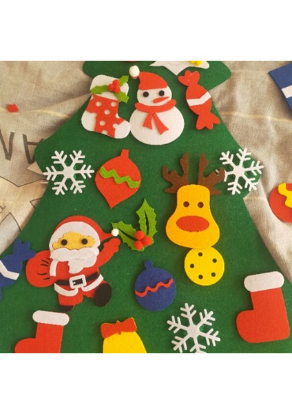 Dıy Ev Noel Yeni Yıl A Için Noel Ağacı Süslemeleri Keçe (Yurt Dışından) fırsatları