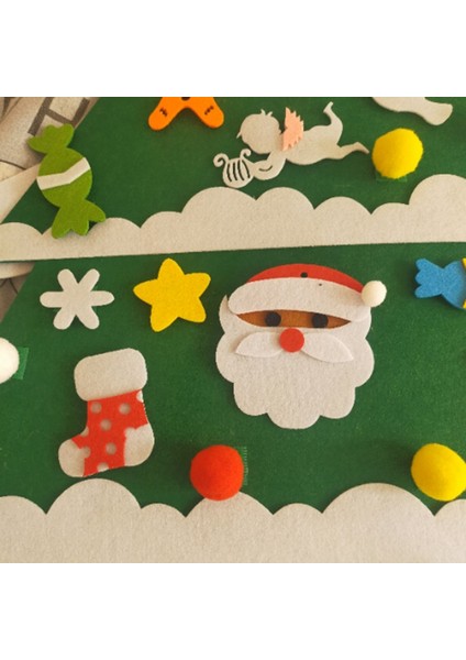 Dıy Ev Noel Yeni Yıl A Için Noel Ağacı Süslemeleri Keçe (Yurt Dışından) indirimleri