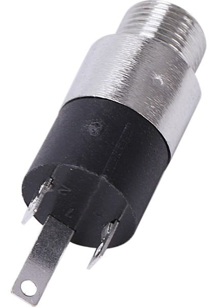 10 Adet PJ-392 3-Pin 3.5mm Stereo Kulaklık Jakı Soket Fişi Somunlu (Yurt Dışından)
