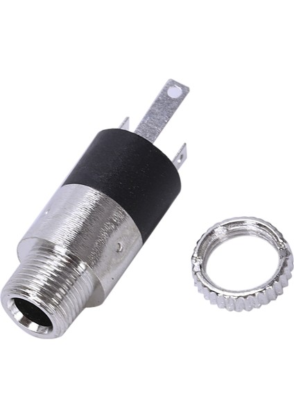 10 Adet PJ-392 3-Pin 3.5mm Stereo Kulaklık Jakı Soket Fişi Somunlu (Yurt Dışından)