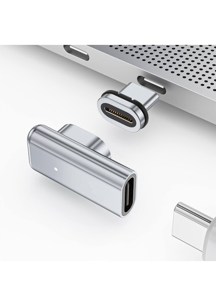 Manyetik USB C Adaptörü Manyetik Tip C Veri Dönüştürücü Pd 100W (Yurt Dışından) fiyatları