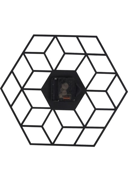 1 Adet Altıgen Ahşap Duvar Saati Sanatsal Sessizce Saat Cafe Ev Için (Yurt Dışından) fırsatları