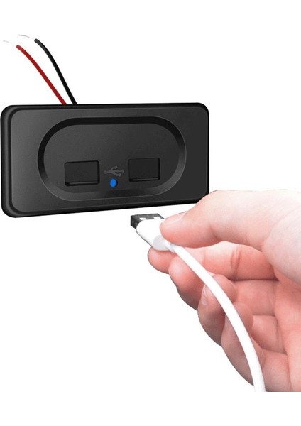4.8A Çift USB Araç Şarj Soketi 12V 24V (Yurt Dışından) indirimleri