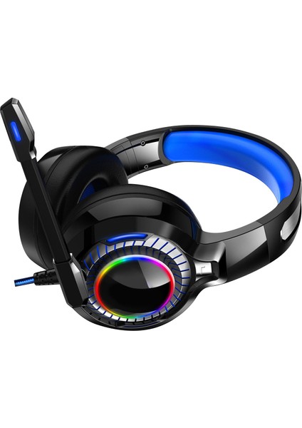 Rgb Bilgisayar Oyun Kulaklığı Başa Monte Oyun Dinleme Kulaklığı (Yurt Dışından)
