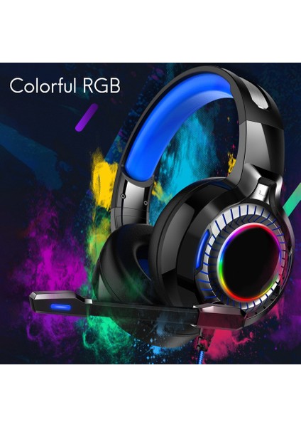 Rgb Bilgisayar Oyun Kulaklığı Başa Monte Oyun Dinleme Kulaklığı (Yurt Dışından) fiyatları