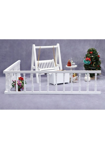 1:12 Bebek Evi Aksesuarı Için Mini Dollhouse Simülasyon Küpeşte (Yurt Dışından) indirimleri