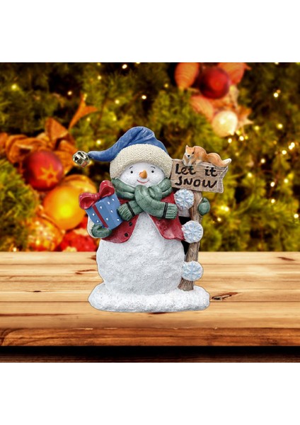 Yaratıcı Kardan Adam Noel Aydınlık Reçine El Sanatları Ev Oturma Odası (Yurt Dışından) fırsatları