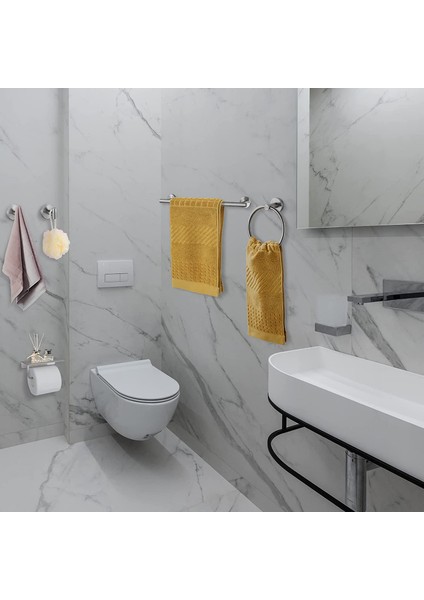 Parça Banyo Donanım Seti, Gümüş (Yurt Dışından) fırsatları