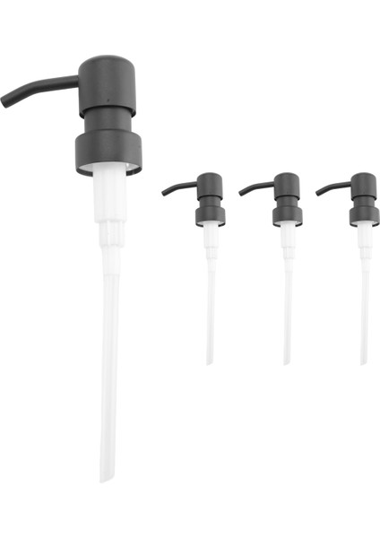 4'lü Paket Paslanmaz Çelik ve Siyah Metal Kaplamalı Pompalar (Yurt Dışından) modelleri