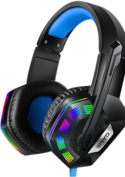 M1 Gaming Headset Kulaklık Kablolu Işıklı Kulaklık (Yurt Dışından)