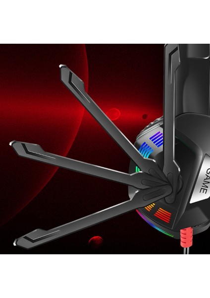 M1 Gaming Headset Kulaklık Kablolu Işıklı Kulaklık (Yurt Dışından) fiyatları