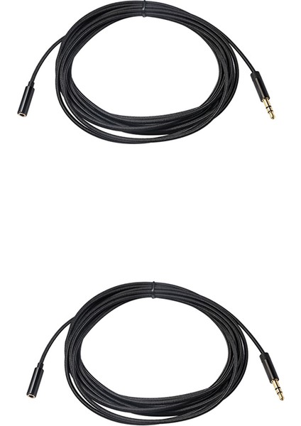 Adet 5m Aux Kablosu 3.5mm Ses Uzatma Kablosu (Yurt Dışından)