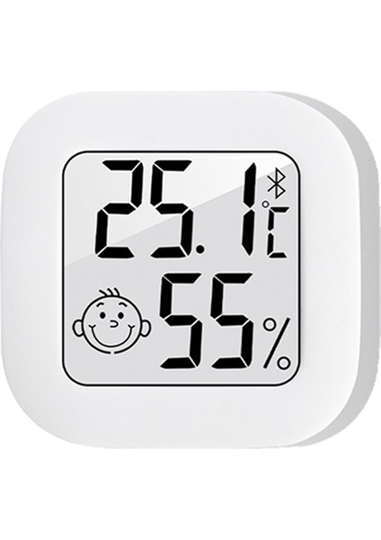 Bluetooth Uyumlu Smile Mini LCD Dijital Termometre (Yurt Dışından)