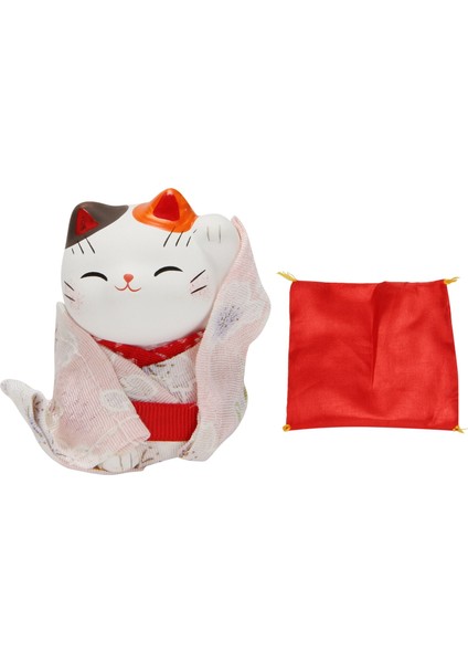 Sevimli Japon Kimono Şanslı Kedi Becoration Araba Dekorasyonu Küçük E (Yurt Dışından) fiyatları