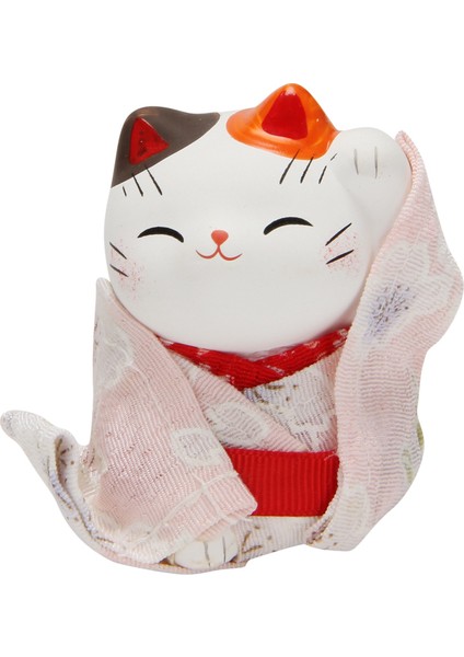 Sevimli Japon Kimono Şanslı Kedi Becoration Araba Dekorasyonu Küçük E (Yurt Dışından) modelleri