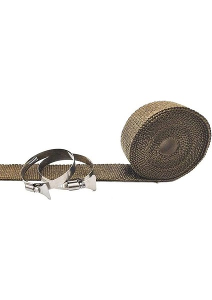 Yanmaz Boru Sarma Anti Haşlanma Baca Şerit Soba Baca Koruyucu (Yurt Dışından)