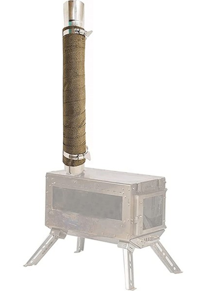 Yanmaz Boru Sarma Anti Haşlanma Baca Şerit Soba Baca Koruyucu (Yurt Dışından) modelleri