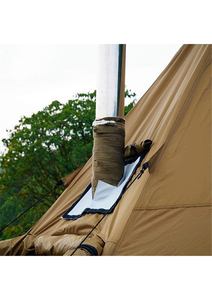 Yanmaz Boru Sarma Anti Haşlanma Baca Şerit Soba Baca Koruyucu (Yurt Dışından) indirimleri