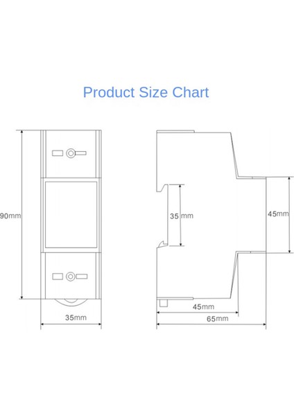 Tek Fazlı Iki Telli 220V 10-40A Enerji Ölçer Elektrik Wattmetre (Yurt Dışından) fırsatları