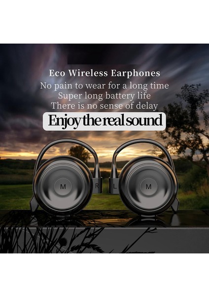 Egzersizler Için Tws Bluetooth 5.2 Kulaklık Mikrofonlu Kulaklıklar (Yurt Dışından)