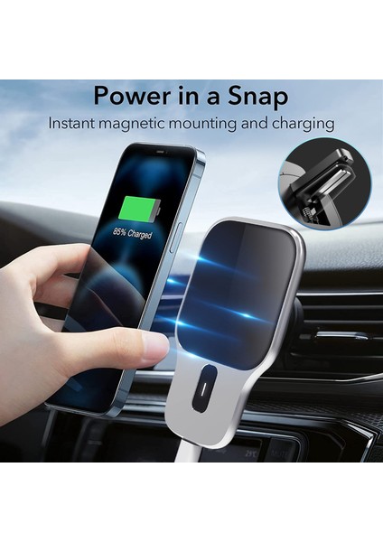 12MINI/IPHONE12/12PRO/12PRO Max Için Araç Telefonu Tutucu Manyetik Şarj Cihazı (Yurt Dışından) fırsatları
