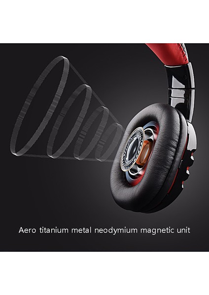 Kulak Bandı Üzeri Kulaklık Bas Stereo Gürültü Azaltma Oyun Kulaklığı (Yurt Dışından)