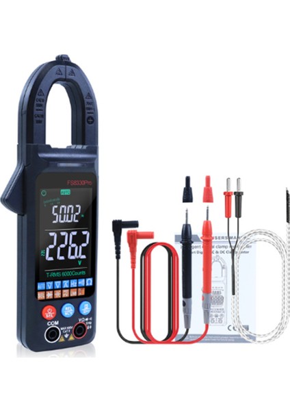 Dc/ac Akım Dijital Pens Metre FS8330PRO Siyah (Yurt Dışından)