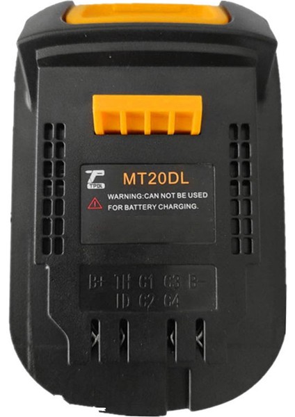 Makita 18V BL1830 BL1860 BL1815 Için MT20DL Dönüştürücü Adaptör (Yurt Dışından)