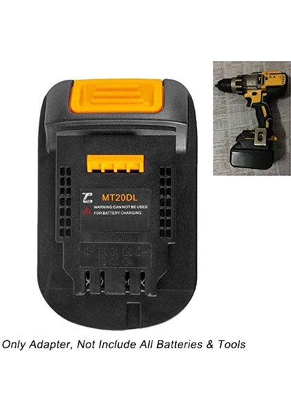 Makita 18V BL1830 BL1860 BL1815 Için MT20DL Dönüştürücü Adaptör (Yurt Dışından) fiyatları