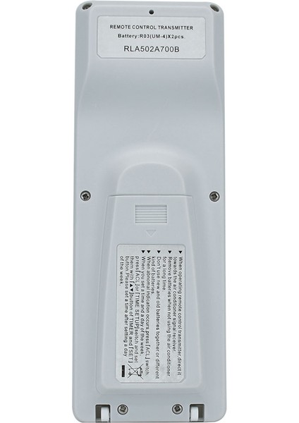 RLA502A700B Mitsubishi Klima Için Uzaktan Kumanda RLA502A700L (Yurt Dışından)