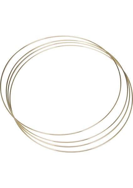 Dıy Çelenk Dekor Dream Catcher Için 4 Paket 14 Inç Metal Çelenk Yüzükler (Yurt Dışından)